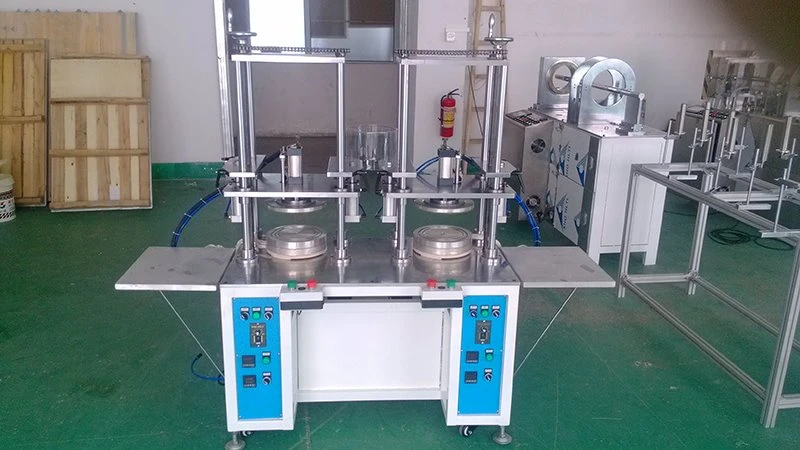 Four-station Cylindrical Edge Rolling Machine